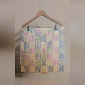 EP Pro Striped Skort with Pastel Hues